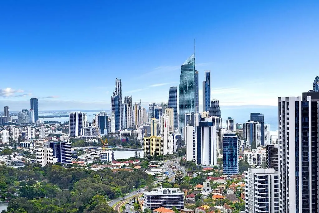Apartman Coastal Chic 2 Bed Apt In Broadbeach Gold Coast Ausztrália